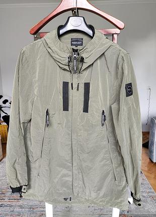 Куртка чоловіча marshall artist liquid ripstop parka хакі