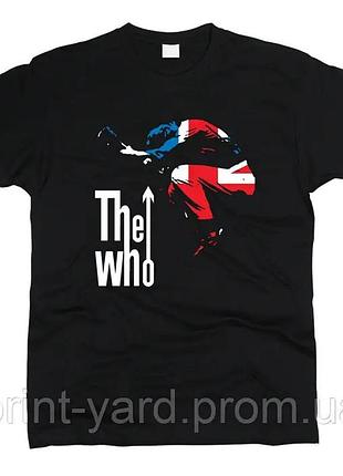 Футболка чорна loys music the who