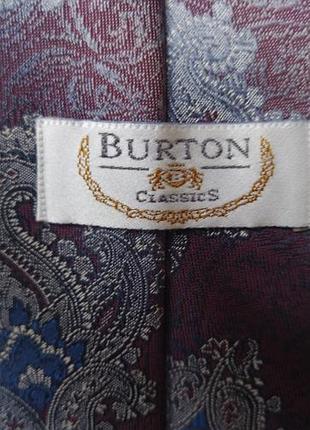 Burton пейсли винтажный галстук. 3