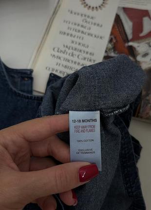 Детское джинсовое платье на девочку 💫 4