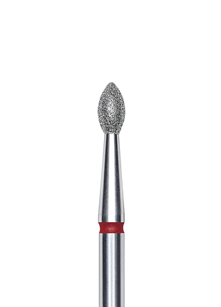 Фреза для маникюра брюшка острая красная диаметр 2,5 мм staleks pro expert fa60r025/4.5 daily skin care