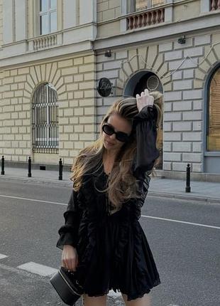 Коротка жіноча сукня ivina boutique чорна
