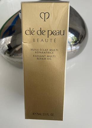 Масло для обличчя cle de peau radiant multi repair oil 75 ml