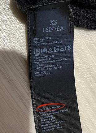 Брендовый свитер oversize (100% шерсть) 6