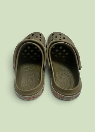 Шльопанці дитячі crocs зелені 31 розмір 5