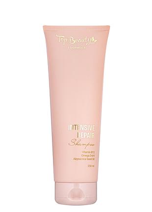 Шампунь для пошкодженого волосся top beauty "інтенсивне відновлення" 250 мл daily skin care