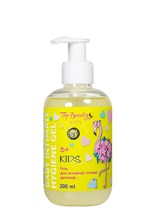 Гель для интимной гигиены для детей top beauty kids 3+ 200 мл daily skin care