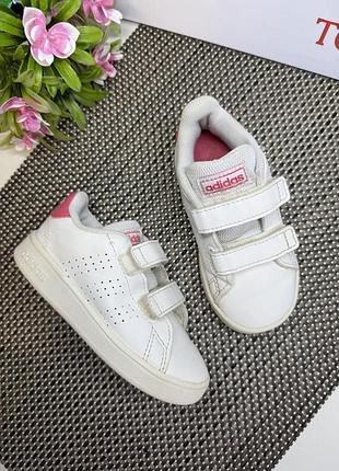 Оригинальные кроссовки на липучке adidas