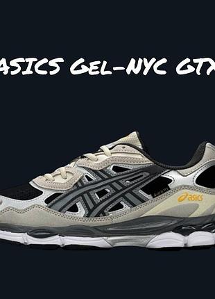 Asics gel-nyc gtx beige black metallic 5