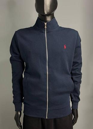 Чоловічий кардиган polo ralph lauren синій бавовняний
