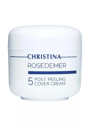 Постпилинговый ковер-крем christina rose de mer (шаг 5) post peeling cover cream 20мл