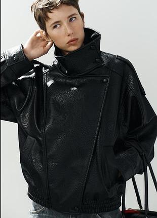 Куртка косуха жіноча zara 2
