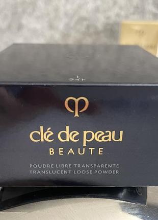 Пудра cle de peau translucent loose powder #1 15g