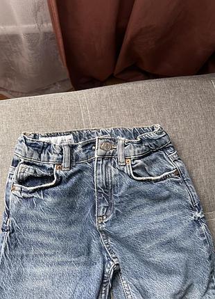 Джинси для хлопчика zara сині 2
