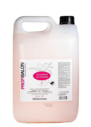 Шампунь нормального і тонкого волосся profi salon, 5 л daily skin care