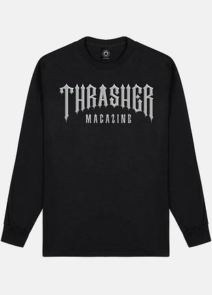 Свитшот черный loys thrasher lowlow xxl