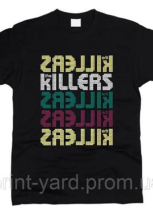Футболка черная loys music the killers