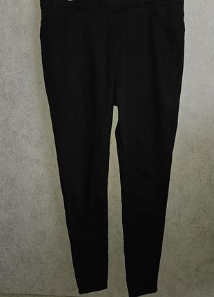 Чорні жіночі джегінси скінні m&s (marks&spencer) р.14(l)(48)