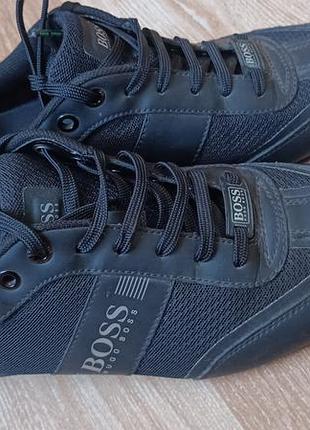 Чоловічі кросівки boss (hugo boss) чорні, розмір 40