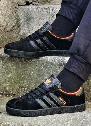 Кроссовки adidas gazelle черные адидас женские газели (размеры: 36,37,38,39,40,41) видео обзор