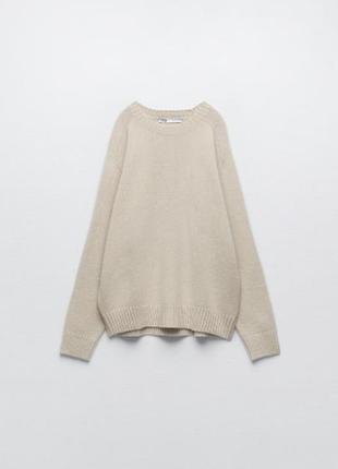 Кашеміровий светрик zara 🌸 l розмір
