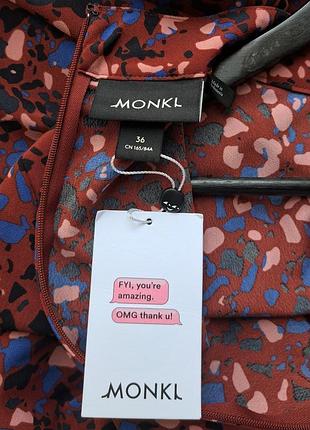 Сукня в принт monki 8