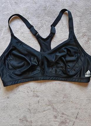 Жіночий спортивний бюстгальтер adidas чорний