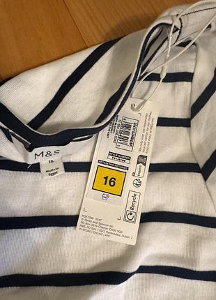 Джемпер/реглан в смужку marks & spenser 6
