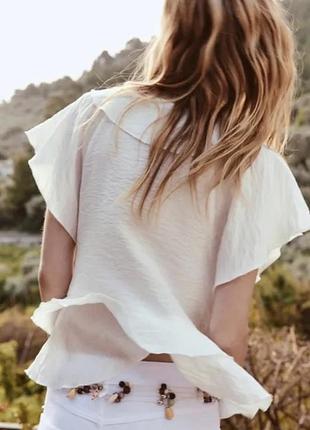 Топ zara віскоза р.l 3