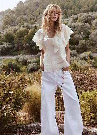 Топ zara віскоза р.l 4