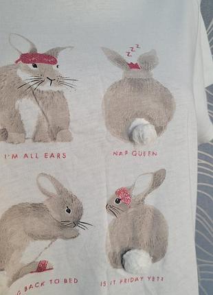 Хлопок 100% 🐇 🐇 🐇 зайки классная прикольная футболка 🐇 🐇 🐇