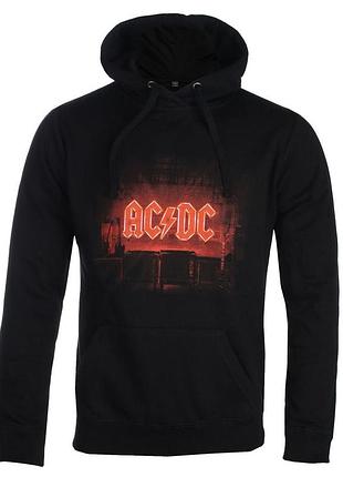 Худі loys унісекс з принтом ac dc - pwr 003, чорний xs