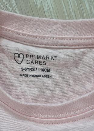 Пижама primark на девочку 116 см 4
