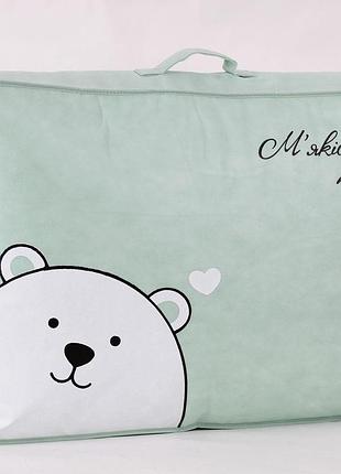 Ковдра "white teddy" 180*210 см (350г/м2) 6