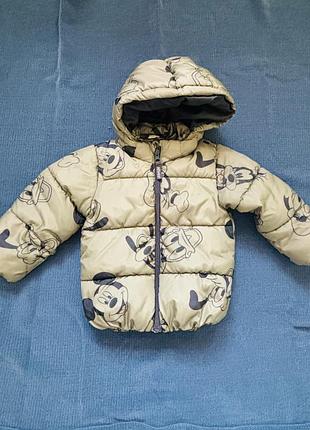 Куртка для хлопчика h&m disney тепла з міккі маусом