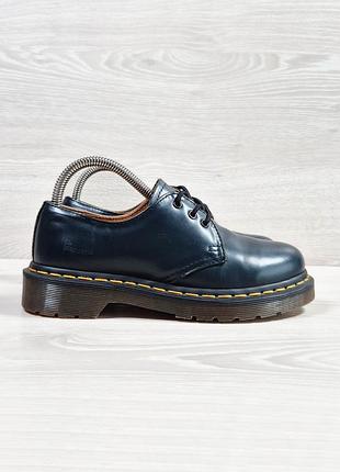 Кожаные женские туфли на шнуровке dr. martens 1461 оригинал, размер 36