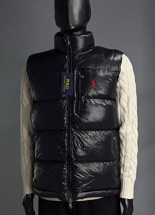 Чоловіча жилетка polo ralph lauren чорна
