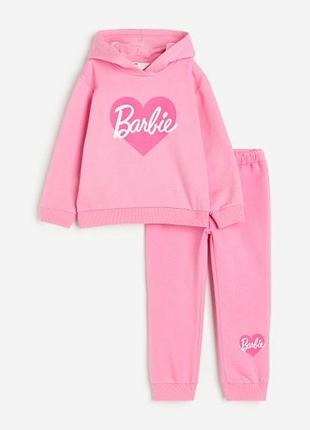 Спортивний костюм для дівчинки barbie рожевий