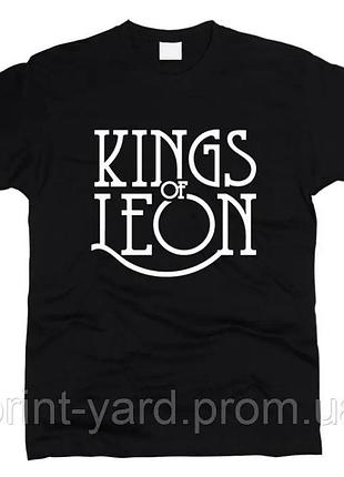Футболка черная loys music kings of leon hip-hop night