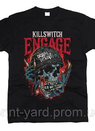 Футболка чорна loys music killswitch engage disarm