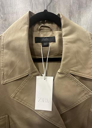 Короткий тренч zara 2