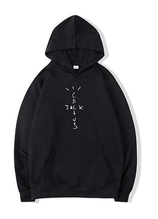 Худи чёрный loys cactus jack. толстовка кактус джек art. 4 xxl