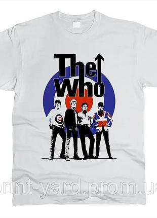 Футболка біла loys music the who