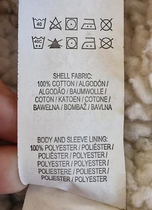 Джинсовая утепленная куртка, пиджак primark 4
