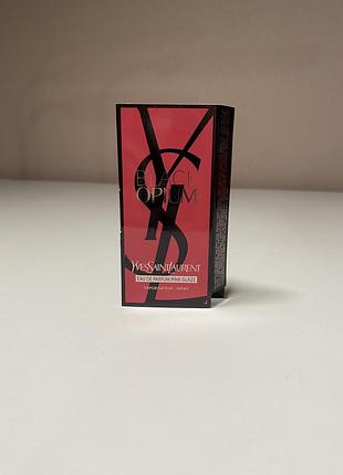 Фірмовий пробник yves saint laurent -  black opium pink glaze