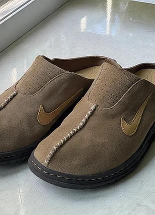Ретро сабо nike acg rufus 2006 замш 38р