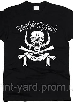 Футболка черная loys music motorhead style