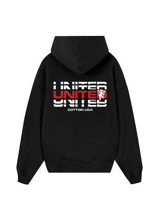 Худи loys толстовка с принтом united team hoodie, черный m