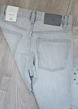 Новые джинсы для девочки zara 9
