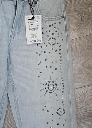 Новые джинсы для девочки zara 6